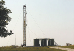 Baseline produces oil and gas