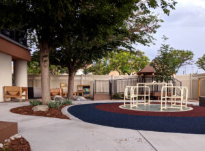 Designing for large or small spaces, Baseline can design accessible and inclusive playgrounds for all ages.