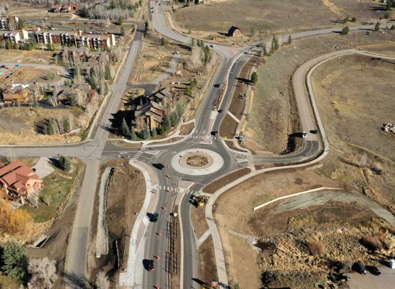 Mt. Werner & Steamboat Blvd. Roundabout